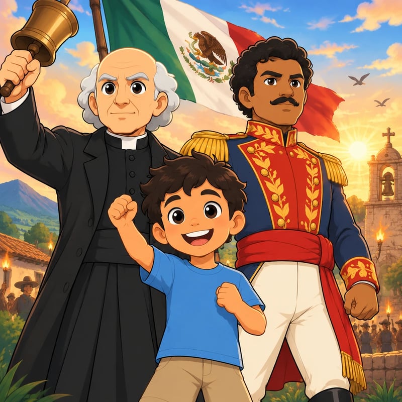 La campana de la libertad: El viaje de la Independencia de México - Lerngeschichten
