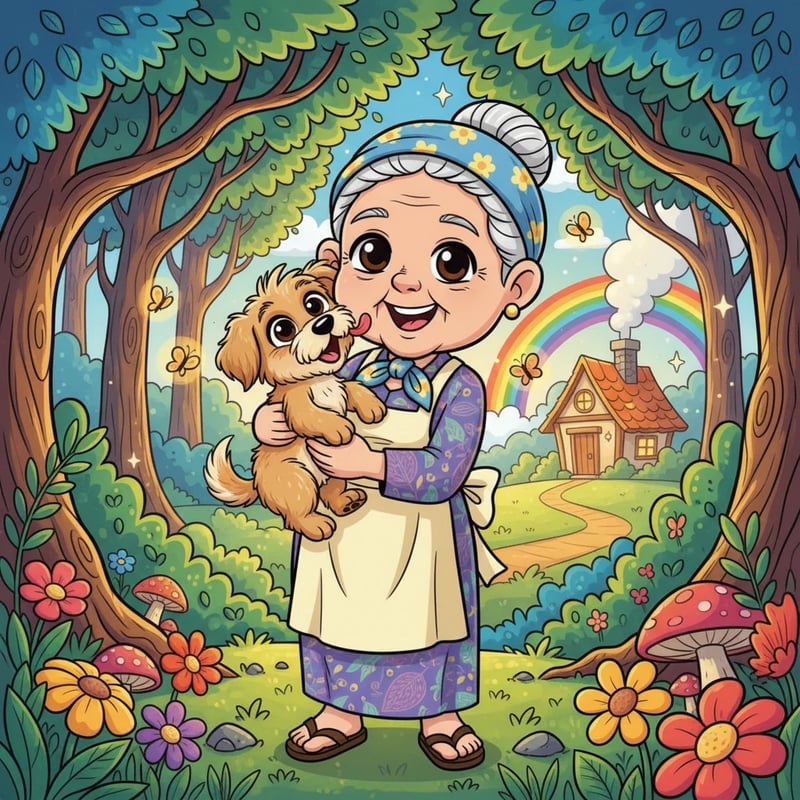 Kasih Nenek dan Si Gukguk - Family stories