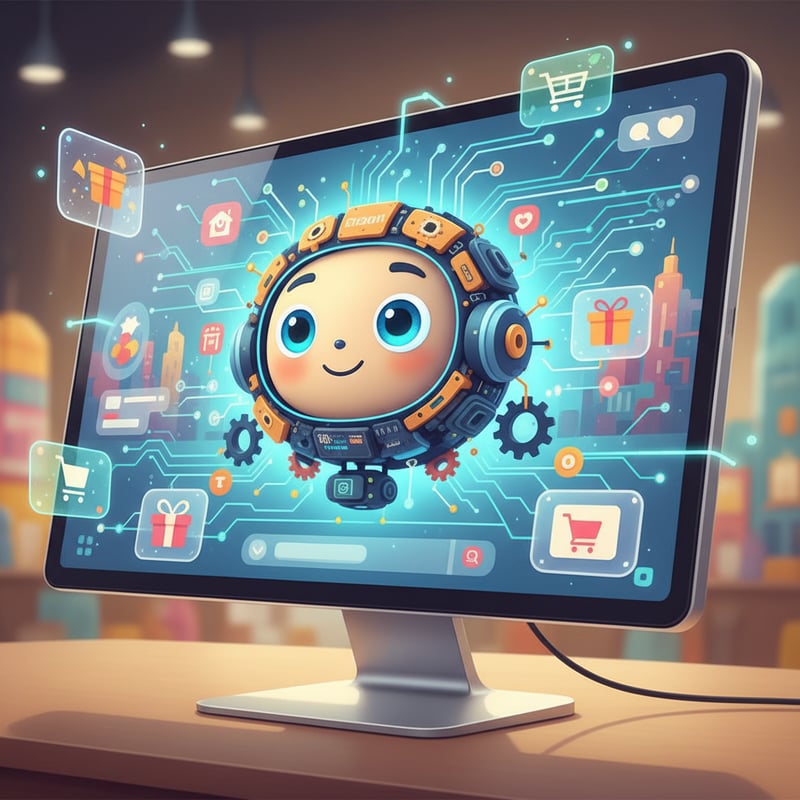 The Adventures of E-Commi and the Digital Marketplace - Ürün tanıtımı