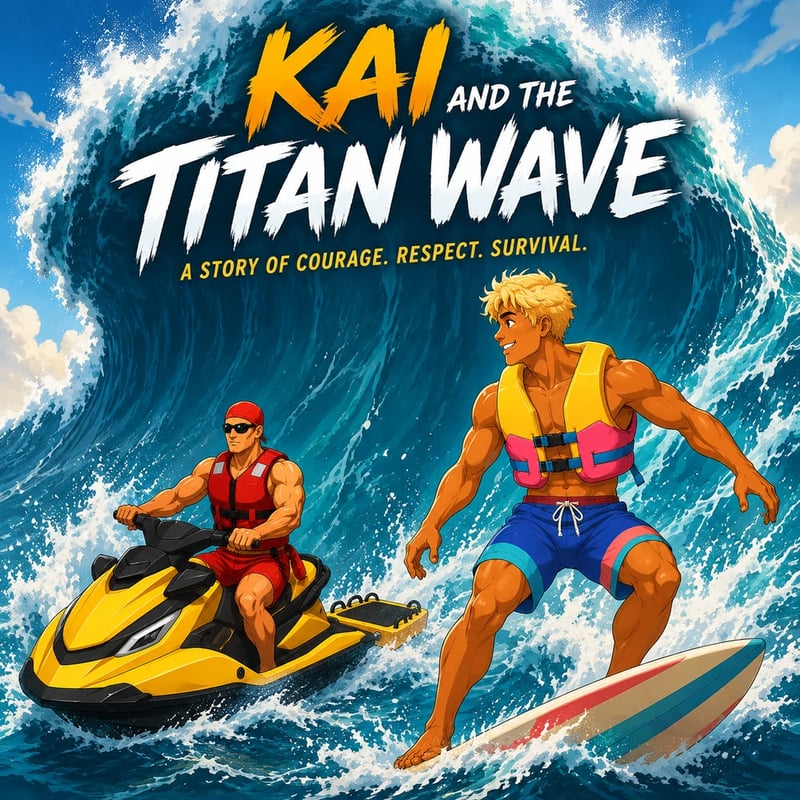 Kai and the Titan Wave - Adventure stories