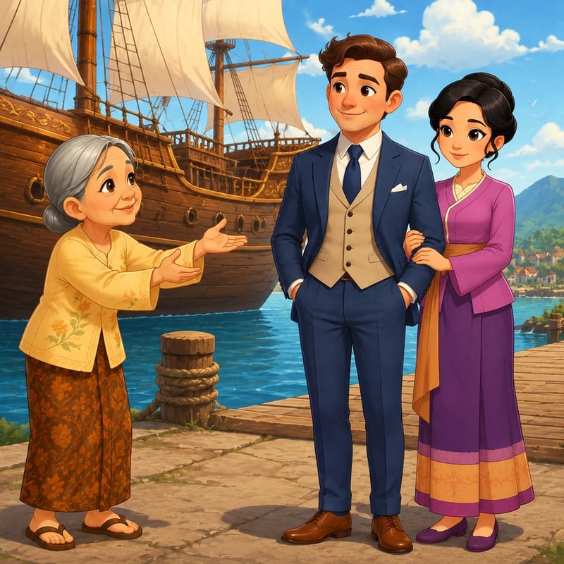 The Legend of Malin Kundang - Fairy tales