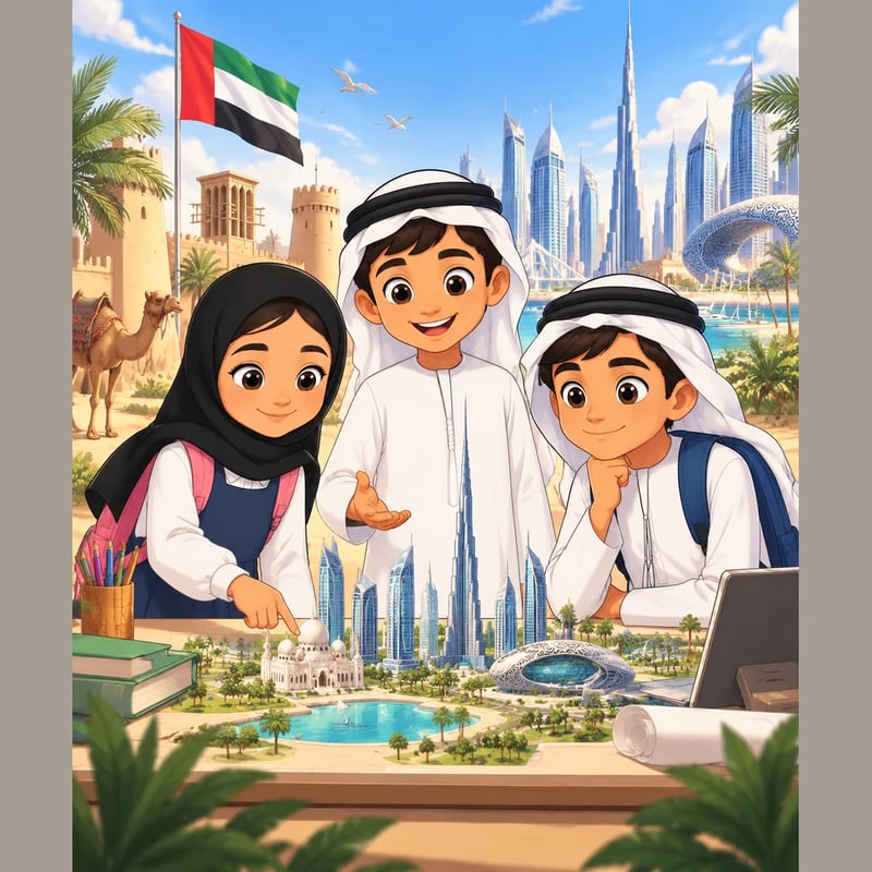 Reaching New Horizons: The Story of Our UAE - Eğitici hikayeler