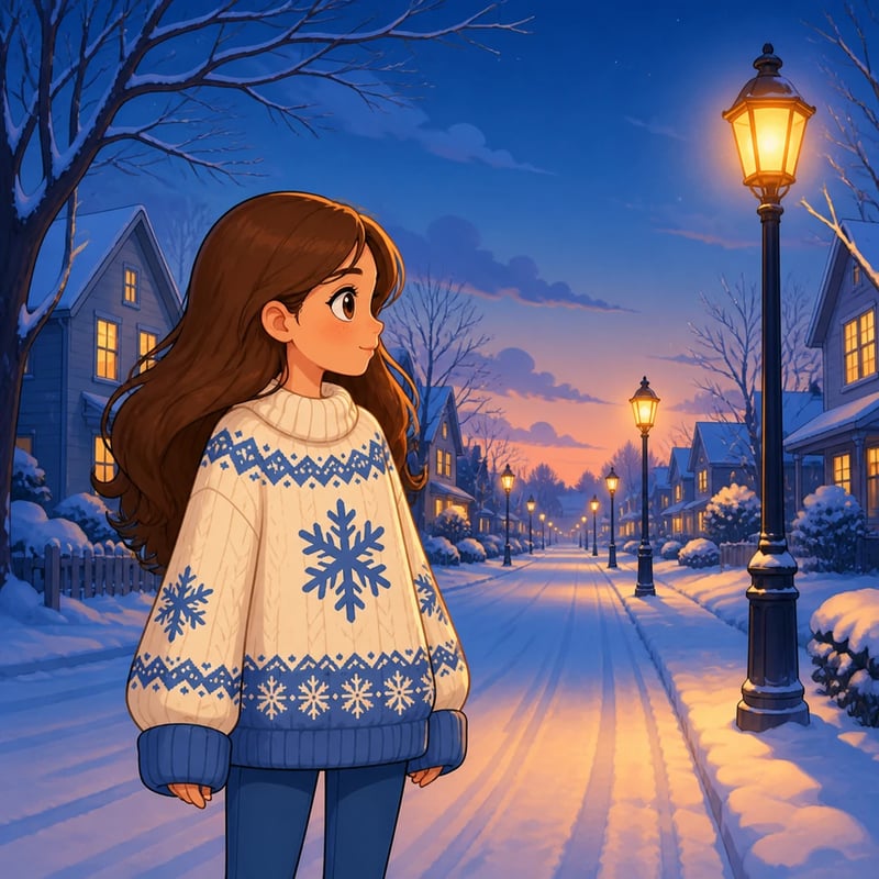 Quiet Snow, Silent Streets - Mystery & Detective