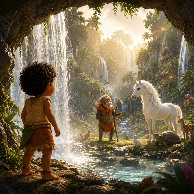 The Waterfall Wonderland - Adventure stories