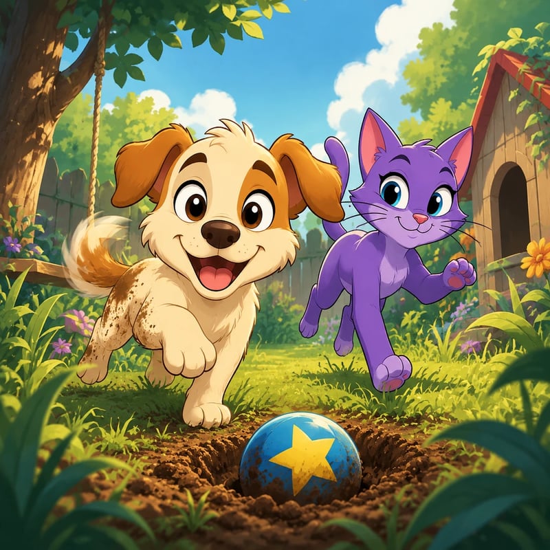 Pipoca e Barnabé: A Grande Missão no Quintal - Adventure stories