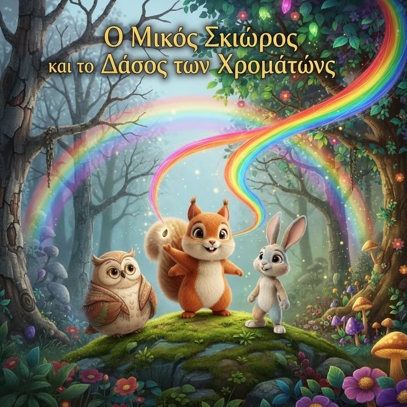 Ο Μικρός Σκίουρος και το Δάσος των Χρωμάτων - Tiergeschichten