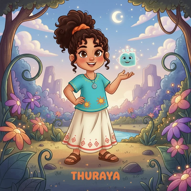 Thuraya and the Magic of the Long Thaa - 童话故事