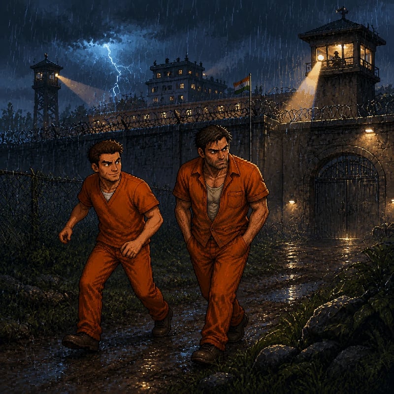 Escape from Tihar - Adventure stories