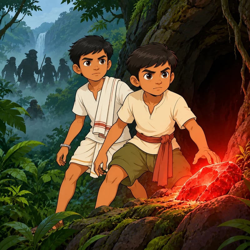 ಕಾಡಿನ ವೀರರು: ಮಲೆಕುಡಿಯ ರಹಸ್ಯ - Adventure stories