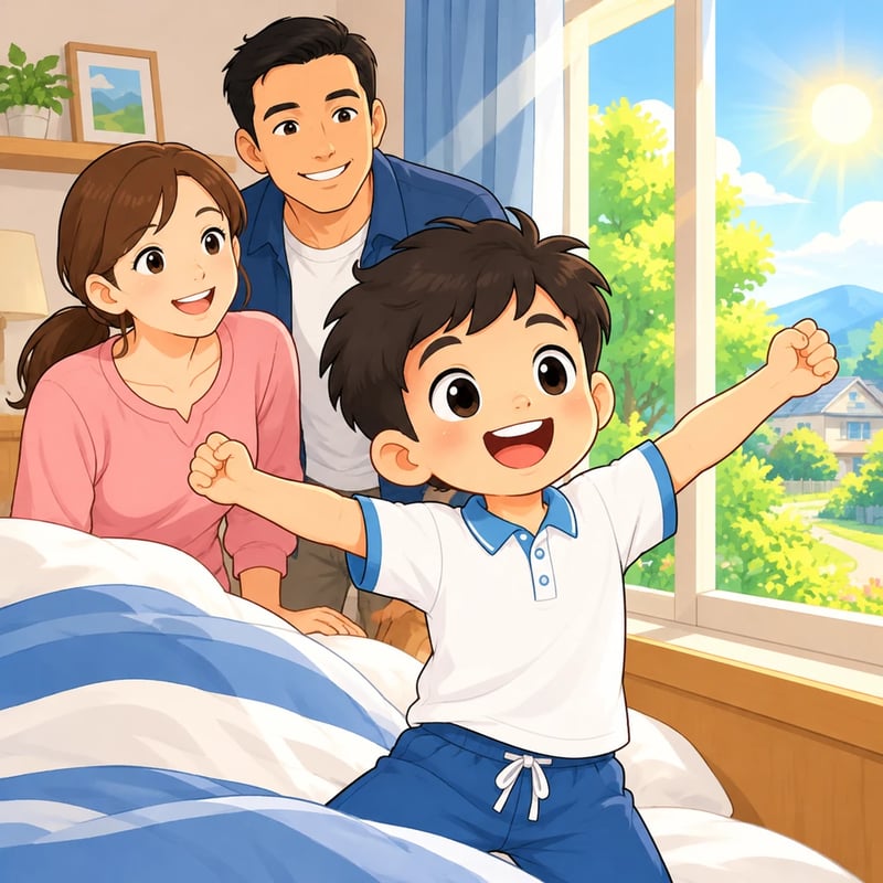 AYO BANGUN PAGI - Educational stories