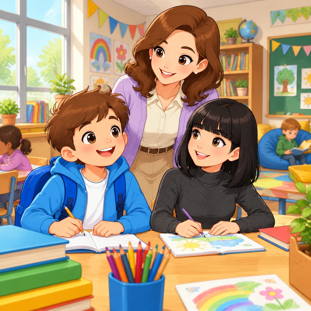 Leo's Wonderful Day at School